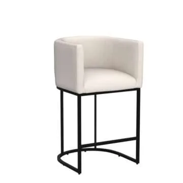 Stylish HNY Modern Counter Height Stools Set of 4