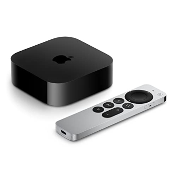 Apple 2022 Apple TV 4K Wi-Fi + Ethernet with 128GB Storage for Ultimate Streaming Experience