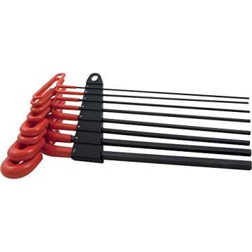 Dynamic 8 Piece T-Handle Metric Hex Key Set