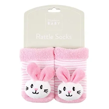 Shop Stephan Baby Rattle Socks - Adorable Bunnies for Infants