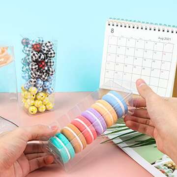 100 Clear PET Storage Boxes for Treats and Gifts