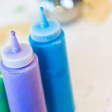 Fox Run Decorating Set, 3 Icing Bottles, Clear