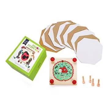 Happytime Kids Flower & Leaf Press - Nature Crafts Toy