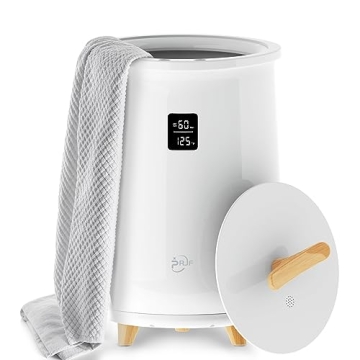 PRJF Large Capacity Heated Towel Warmer Bucket with LED Display