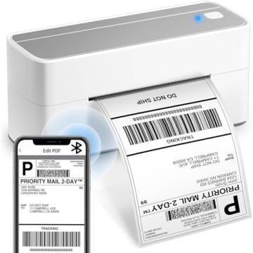 ASprink Bluetooth Shipping Label Printer - 241BT Label Printer for Shipping Packages - 4x6 Shipping ...