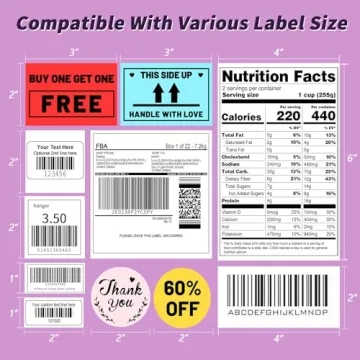 ASprink 241BT Bluetooth Shipping Label Printer