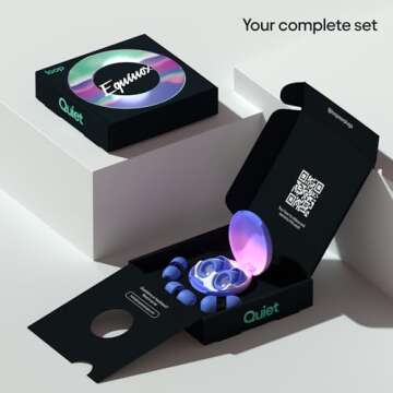 Loop Quiet Equinox Earplugs - Customizable Noise Protection