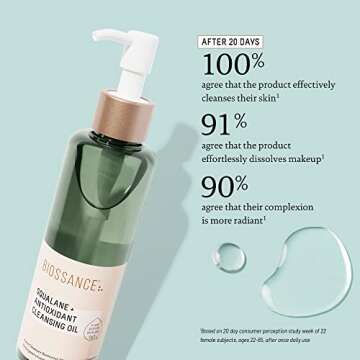 Biossance Squalane Cleansing Oil for All Skin Types