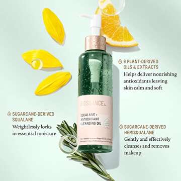 Biossance Squalane Cleansing Oil for All Skin Types