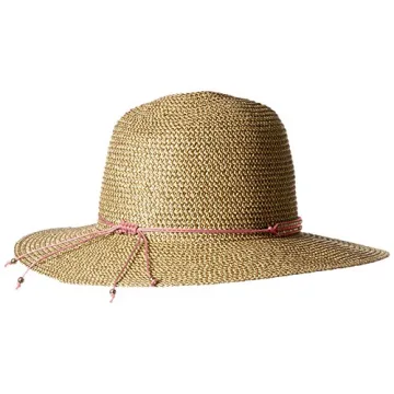 Kenzie Toyo Straw Fedora Sunhat with UPF 50+ Protection