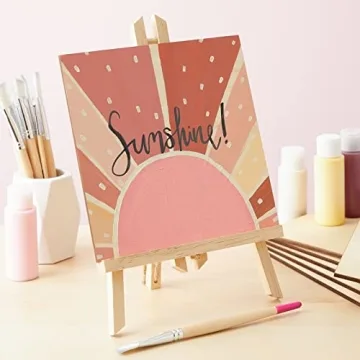 8 Pack 8x8 Wood Squares for DIY Crafts and More