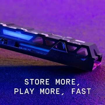 Western Digital 2TB SN850 NVMe SSD for PS5 Consoles Solid State Drive with Heatsink - Gen4 PCIe, M.2 2280, Up to 7,000 MB/s - WDBBKW0020BBK-WRSN