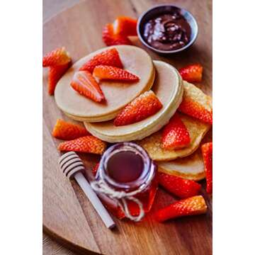 Elegant Honey Dipper Wooden Stick for Perfect Drizzling