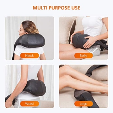 Shiatsu Neck & Shoulder Massager - Snailax with Heat