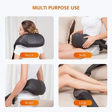 Shiatsu Neck & Shoulder Massager - Snailax with Heat
