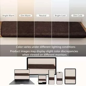 PURE ERA Carpet Stair Treads Ultra Plush 9.5" X 30"Soft Bullnose Indoor Stair Protectors Pet-Friendly Non-Slip Skid Resistant Tape Free Washable Reusable(14 Pieces,Dark Brown)