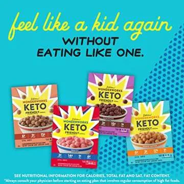 Wonderworks Keto Cereal - Chocolate - 3g Net Carbs - 10.2oz