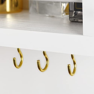 Zhithink Stylish Wall Mounted Jewelry Holder with Hooks