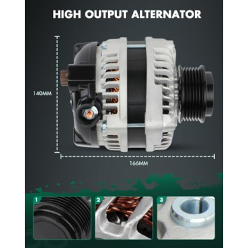 SCITOO High-Performance Alternator for Honda 130Amp