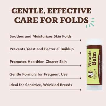 Natural Dog Wrinkle Balm for Dry Skin Care