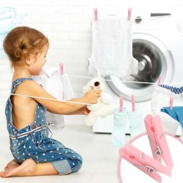 100PCS Baby Shower Clothespins for Party Games and Crafts