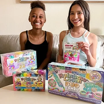Rainbow Loom Treasure Box NEON Edition, Create with 8000 Bands
