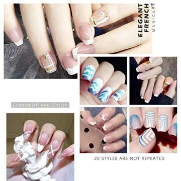 Nail Art Stickers & Polish Pens for Elegant Nails