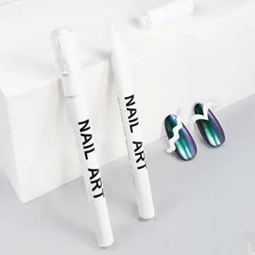 Nail Art Stickers & Polish Pens for Elegant Nails