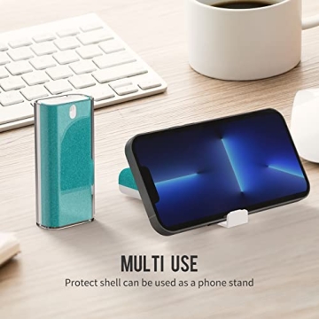CLICK CLEAN Touchscreen Mist Cleaner Phone Stand Blue