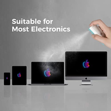 CLICK CLEAN Touchscreen Mist Cleaner Phone Stand Blue