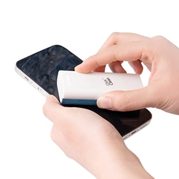 CLICK CLEAN Touchscreen Mist Cleaner Phone Stand Blue