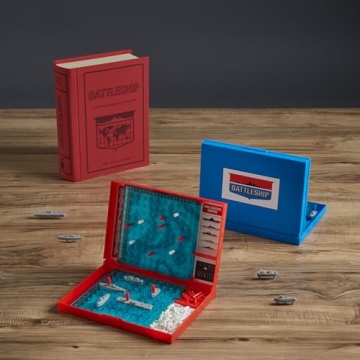 Battleship Vintage Bookshelf Edition Elegant Game