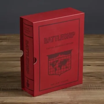Battleship Vintage Bookshelf Edition Elegant Game