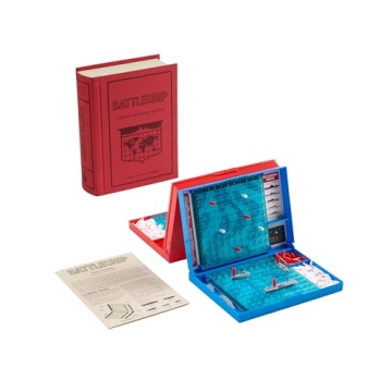 Battleship Vintage Bookshelf Edition Elegant Game
