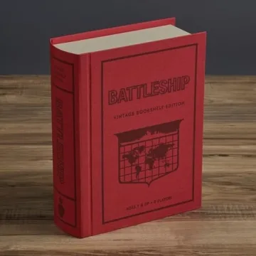 Battleship Vintage Bookshelf Edition Elegant Game