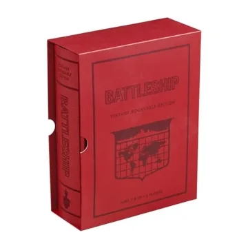 Battleship Vintage Bookshelf Edition Elegant Game
