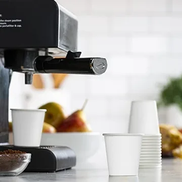 GUSTO 3 oz Small Paper Bathroom Cups for Daily Use