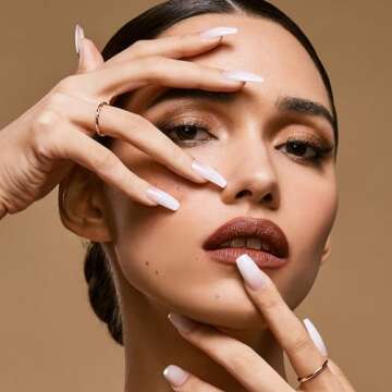 KISS Classy French Nail Kit for Salon-Quality Nails