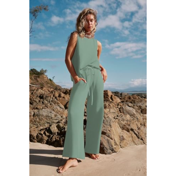 Women's Sweater Sets 2Piece Lounge Wear Stylish and Comfy