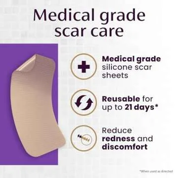 Mederma Silicone Scar Sheets for Effective Scar Treatment