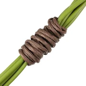 65 Feet Floral Wire Rustic Vine Bind Wire for Craft Wrapping Flower Bouquets(1 Roll,Dark Brown)