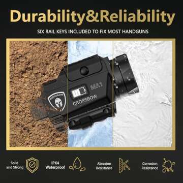 WARRIORLAND MA1 Pistol Light & Custom Glock Holster