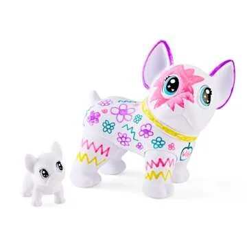 Crayola Scribble Scrubbie Jumbo Pet - Wilbur (6in), Customizable Dog Toy for Kids, Arts & Crafts, Gifts for Boys & Girls, 3+