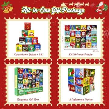 Kids Advent Calendar Jigsaw Puzzle 2024
