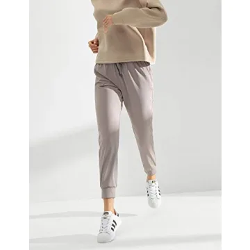 AJISAI Women's Joggers Soft Drawstring Pants with Pockets