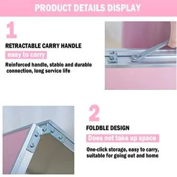 Lightweight UTDFBWQ Portable Folding Table for Outdoor Fun