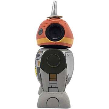 STAR WARS Galaxy’s Edge Customizable Plush Droid Assortment, Create Your Own Droid, 6-in, DIY Craft Gift Fans of All Ages, 3 Years and Older