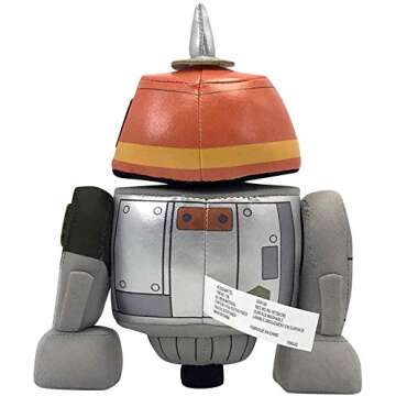 STAR WARS Galaxy’s Edge Customizable Plush Droid Assortment, Create Your Own Droid, 6-in, DIY Craft Gift Fans of All Ages, 3 Years and Older