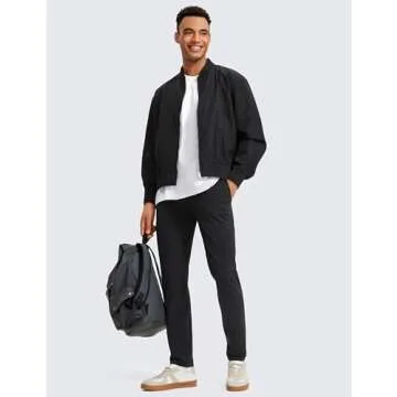 CRZ YOGA Men's 4-Way Stretch Jogger Pants - Athletic Comfort