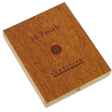 Sennelier Wooden Box Oil Pastel Set, 36 Count (Pack of 1), Multicolor